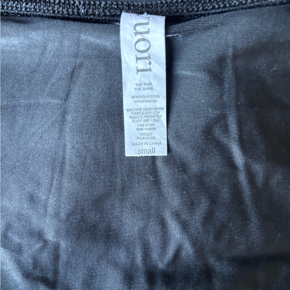 athletic short black color